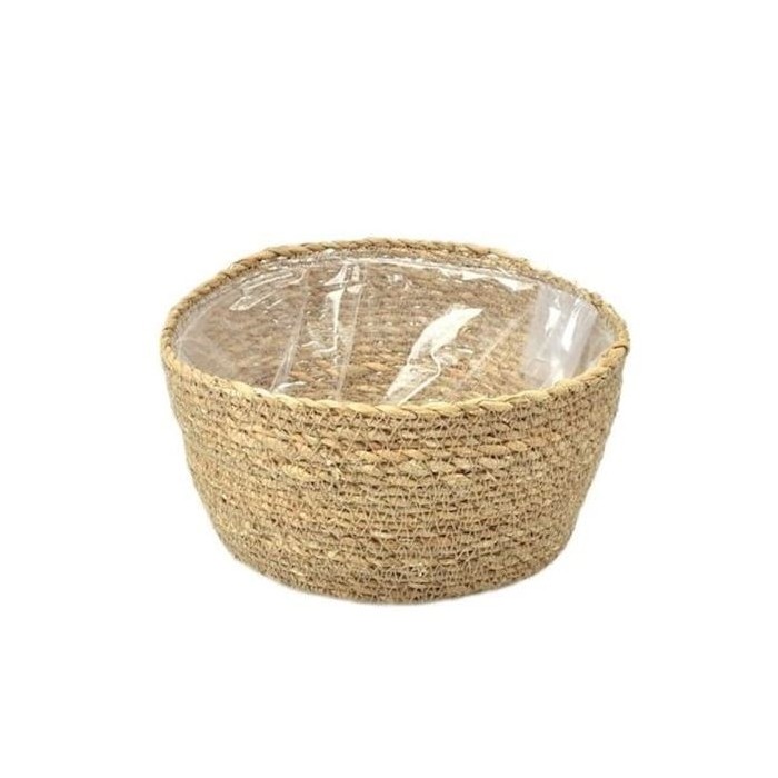 BOL CONIC SEAGRASS D21-17cm H10cm