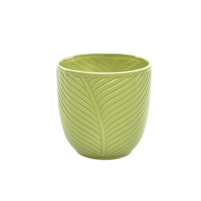 CERAMICA PUK VERD D12cm H12.5cm ORCH-12