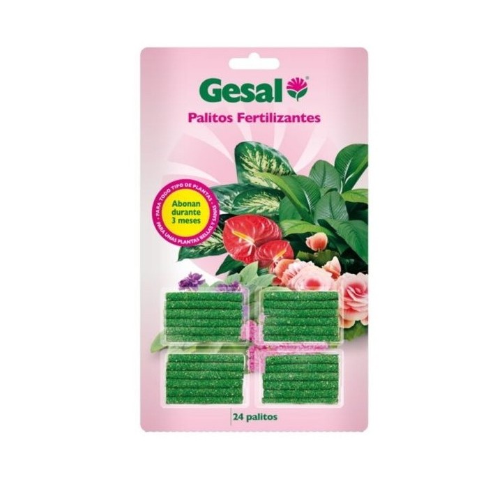 PALITOS FERTILIZANTES 24 UNI BLISTER