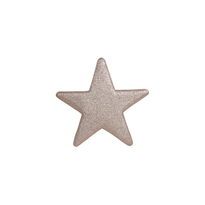 COLG ESTRELLA CHAMPAN 40x40cm BRILLANTE