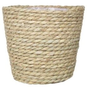 CUBRETIESTO CONICO PAJA D19 H16cm NATURAL