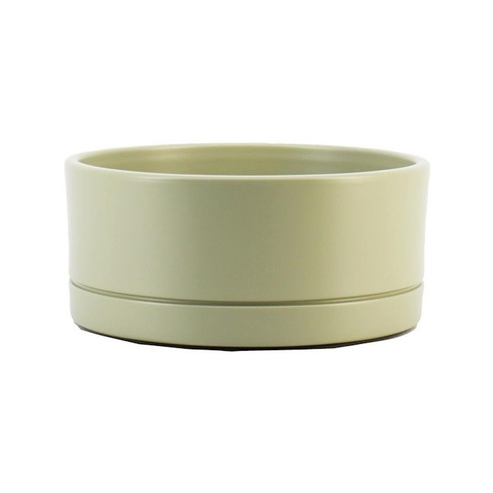 BOL CERAMICA LYNN VERD MATE D22.5 H10.5cm