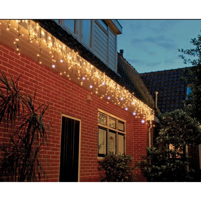 LUCES FLASH 5M 40TIRAS CARAMBANOS 200L CONECTABLES