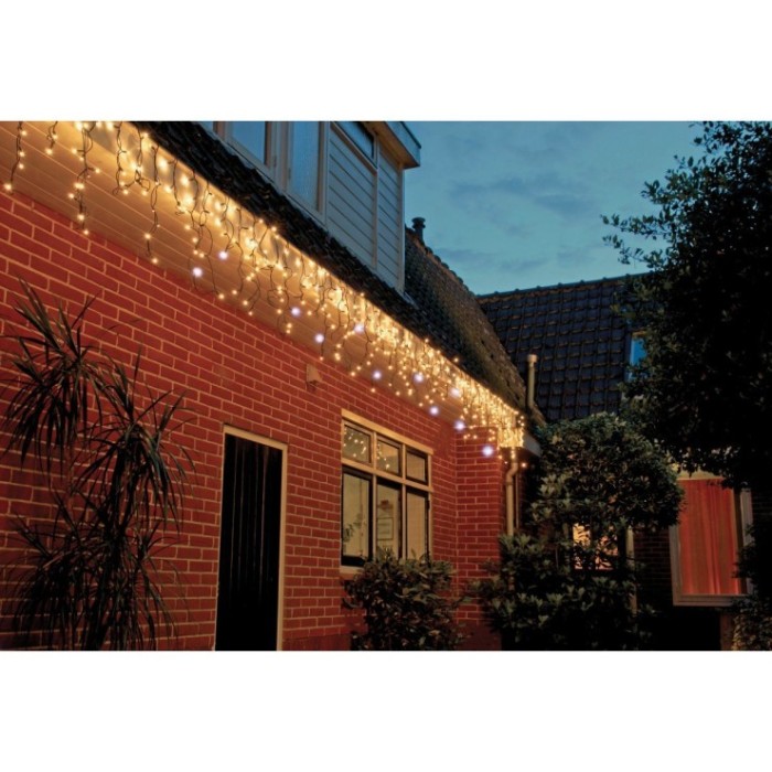 LUCES FLASH 5M 40TIRAS CARAMBANOS 200L CONECTABLES