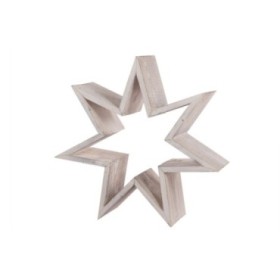 ESTRELLA NAVIDAD 7 pUNTAs 58x19x58cm BLANCO ROTO