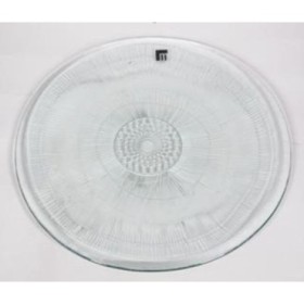 CRISTAL PLATO D32cm.