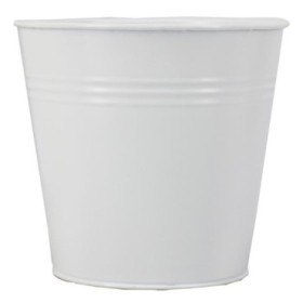 CUBO ZINC BLANCO MATE D16 H15cm ES15
