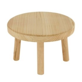 TAMBORET FUSTA 20x20x13cm