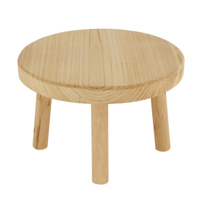 TAMBORET FUSTA 20x20x13cm