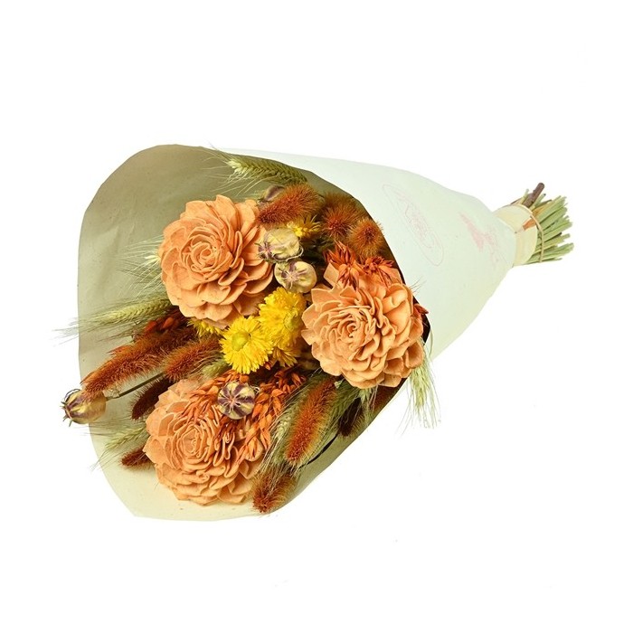 F.SECA, bouquet DELIGHTED RUST 50cm TRJ