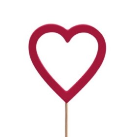 PICK COR 7cm VERMELL PAL 50cm 25UNI