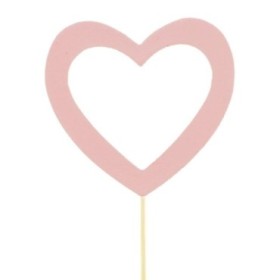 PICK COR 6.5cm ROSA PAL 10cm 25UNI