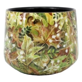 MACETA ZINC AMALFI  D6.7/7.3 H5.9 ES6