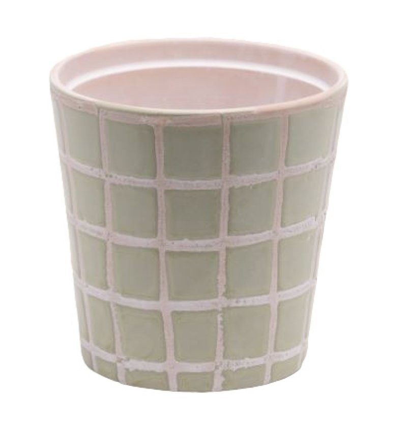 CERAMICA AMY VERD D13 H13CM