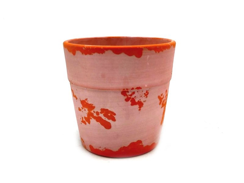 CERAMICA MAXIME ROSA PALID D14 H13CM