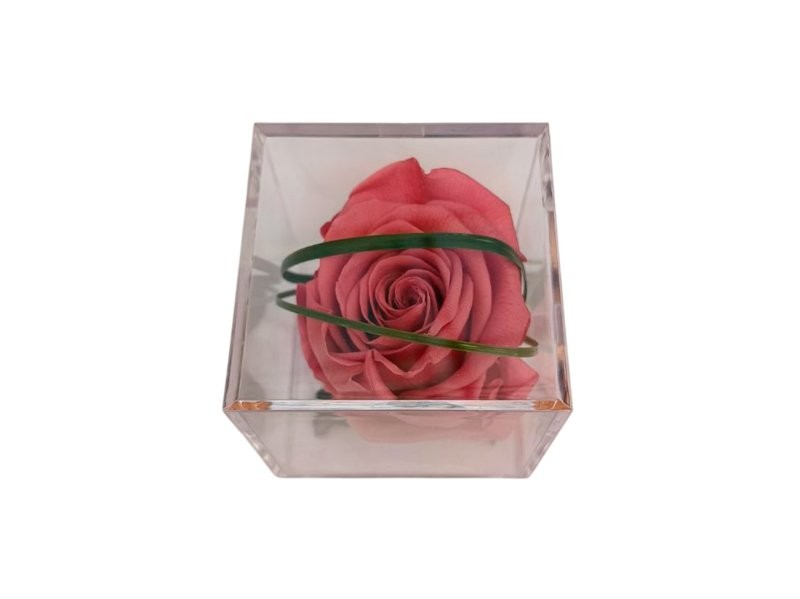 ROSA CHERRY DECO MELCIOR UNITAT 8x8x8CM