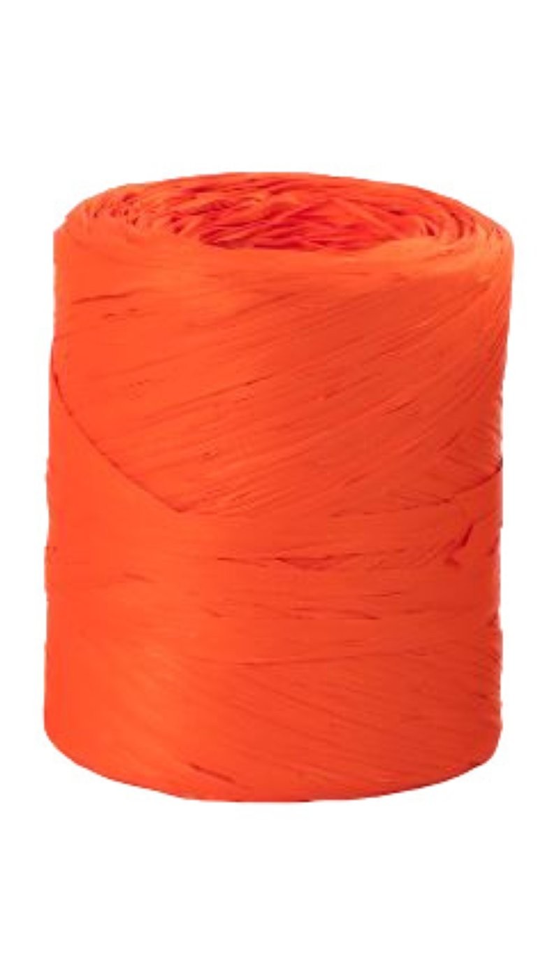 RAFIA BOBINA 200 m TARONJA