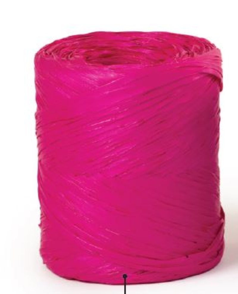 RAFIA BOBINA 200 m FUCSIA