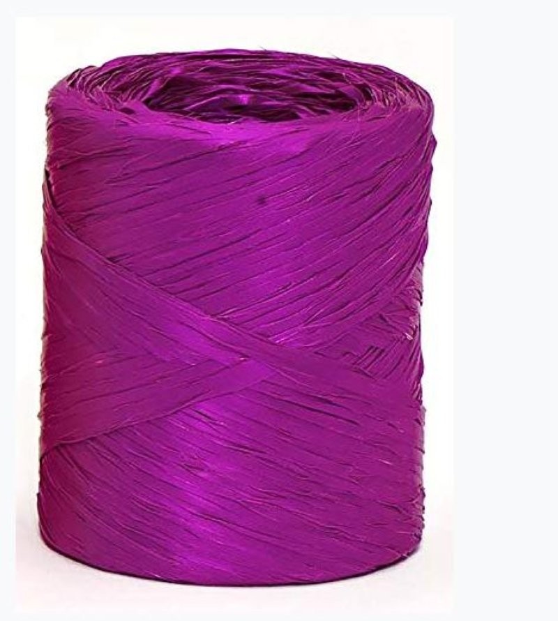 RAFIA BOBINA 200 m MALVA