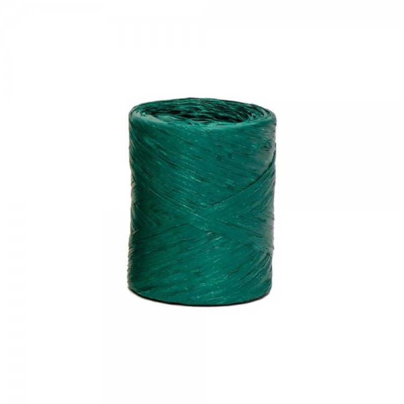 RAFIA BOBINA 200 m VERD FOSC