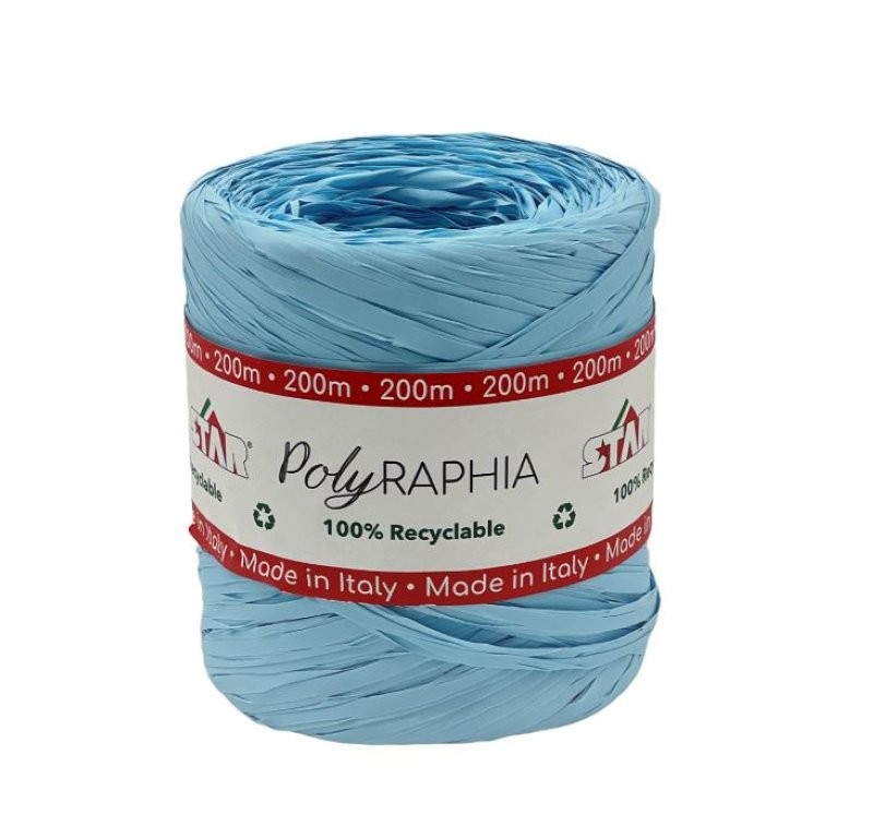 RAFIA BOBINA 200 m BLAU CEL