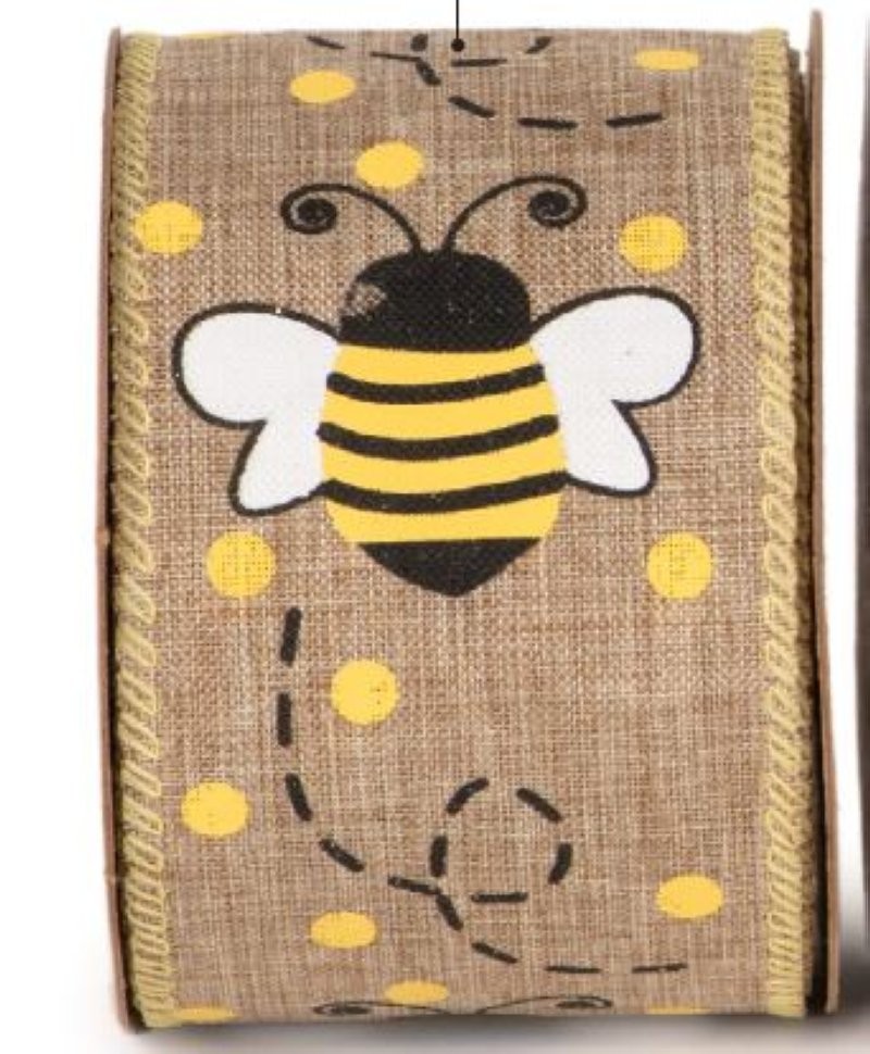 CINTA ABELLES NATURAL 63MM X 10M