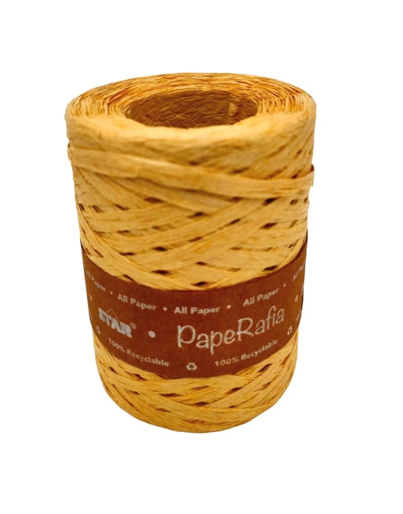 RAFIA DE PAPER BOBINA 200 m NATURAL