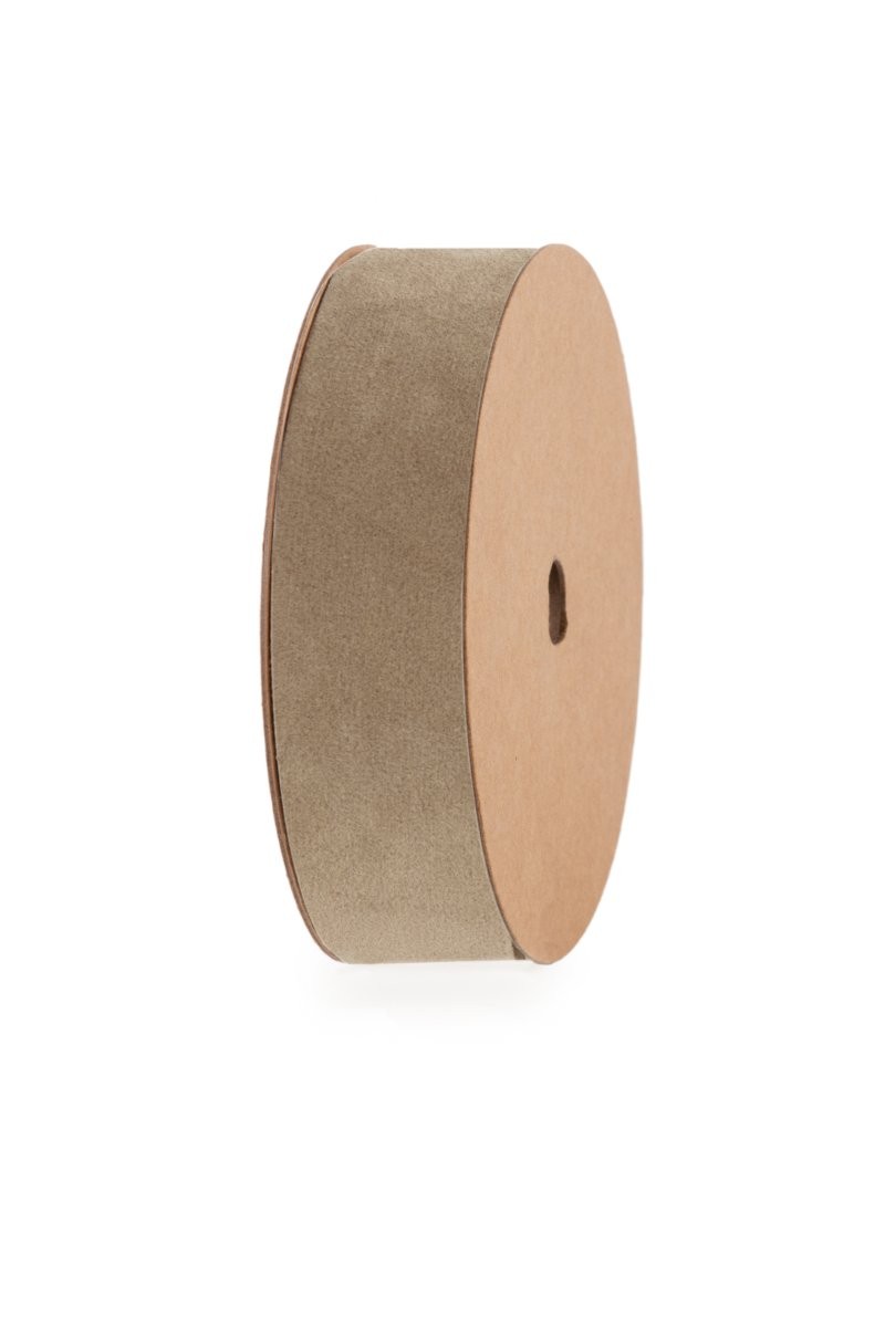 CINTA VELLUT TAUPE DOBLE 25mmX15m