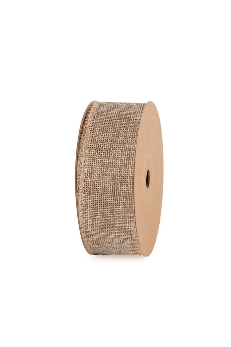 CINTA ARABICA NATURAL 38mm x 15m ENFILFERRADA