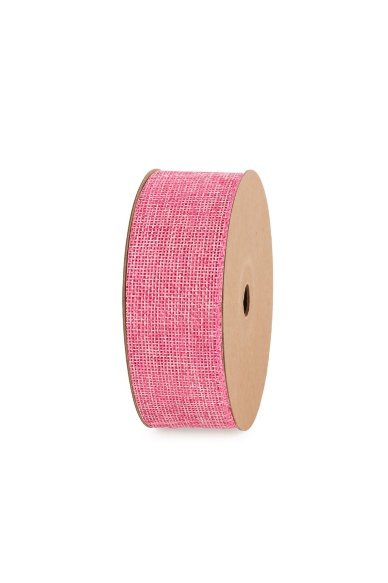 CINTA ARABICA ROSA 38mm x 15m ENFILFERRADA