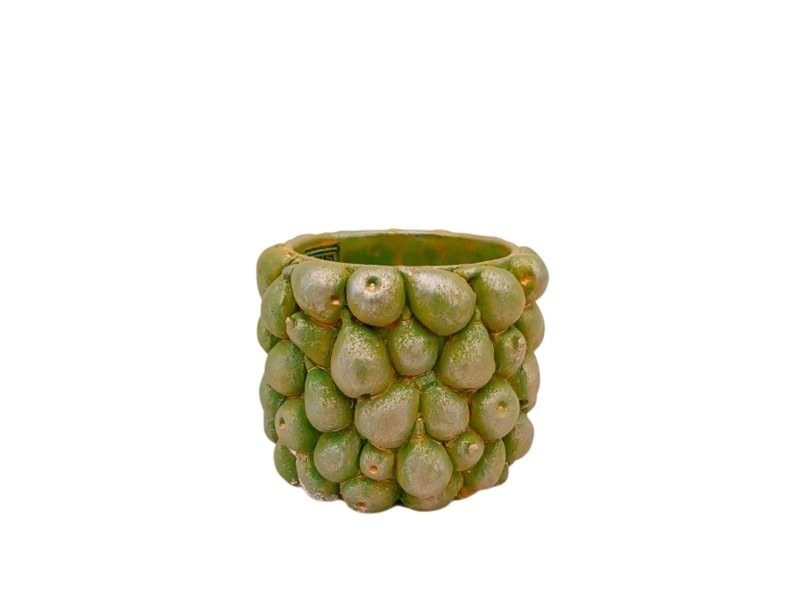 CERAMICA CIMENT PERES D11 H13cm VERD