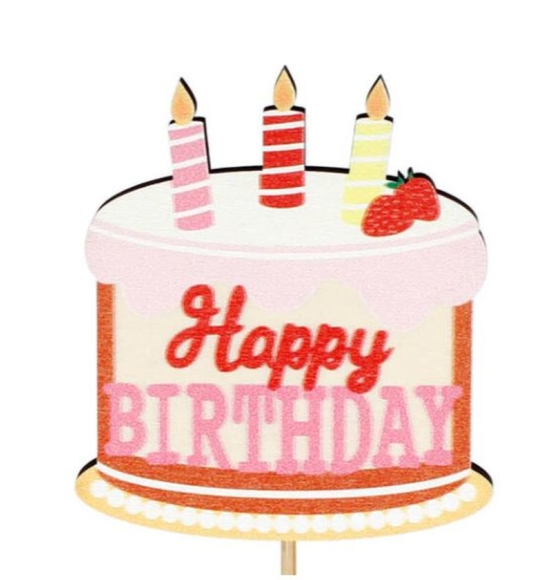 PICK HAPPY BIRTHDAY PAL 50cm 25 UNI