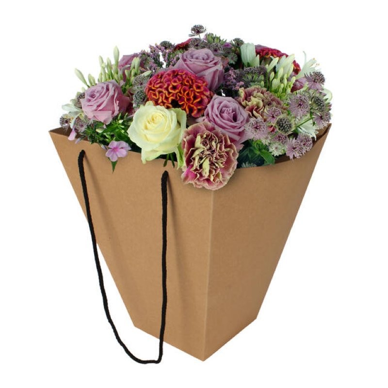 BOSSA CARTRO BOUQUETS 24/24X13/13X30cm 10u