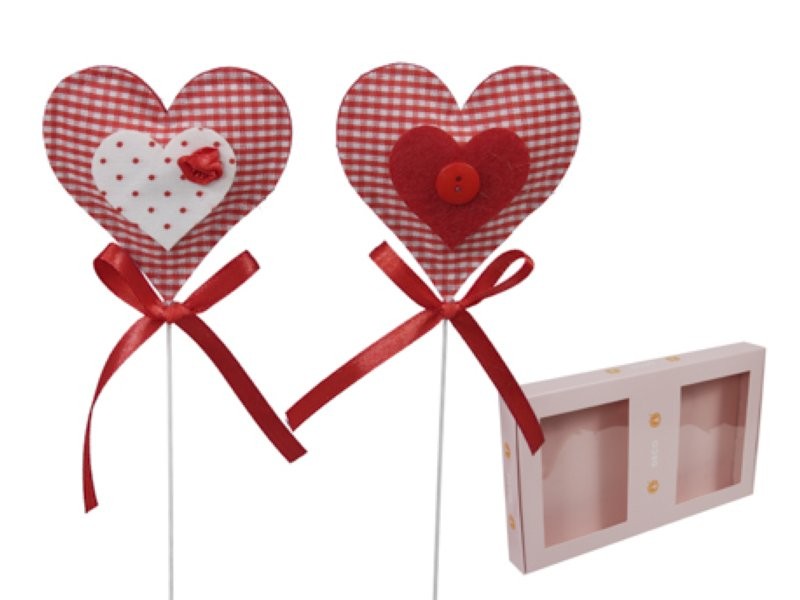 PICK COR VICHY 7x7cm 12uni ASS2 CAIXA