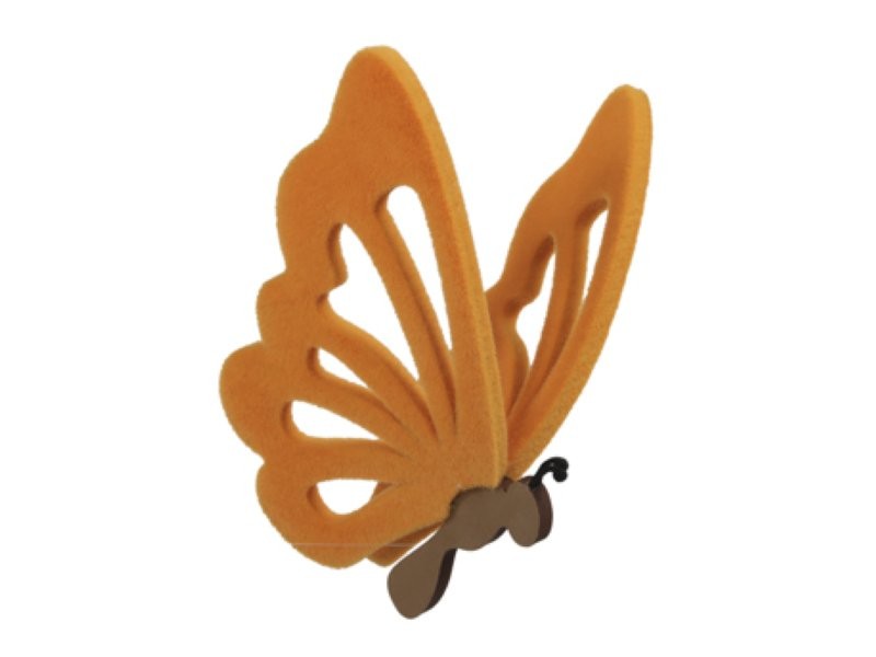 PENJ PAPALLONA FLOCK 30CM TARONJA