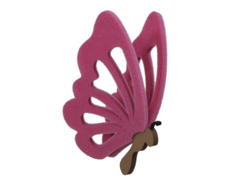 PENJ PAPALLONA FLOCK 30CM ROSA