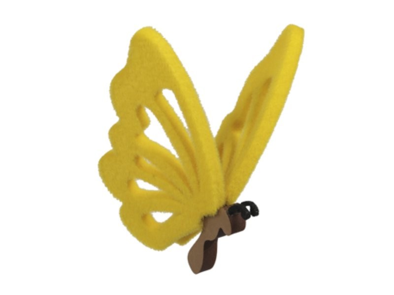 PENJ PAPALLONA FLOCK 15CM GROGA