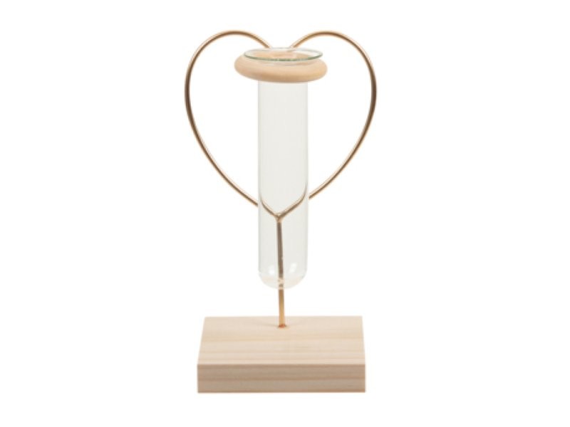 SUPORT COR DAURAT AMB PROVETA 16.5cm