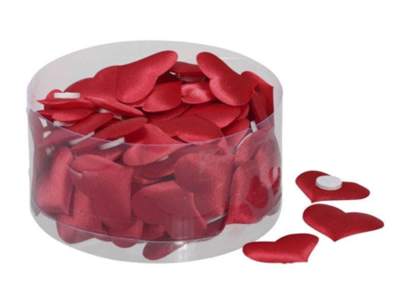 CORS VERMELLS CAIXA 100UNI STICKER 28x32 mm