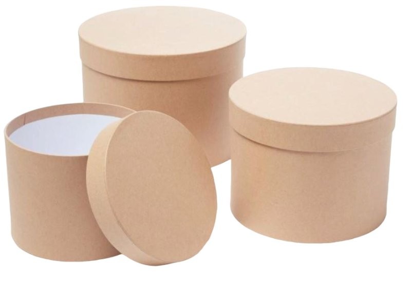 SOMBRERERAS KRAFT SET 3 UNI