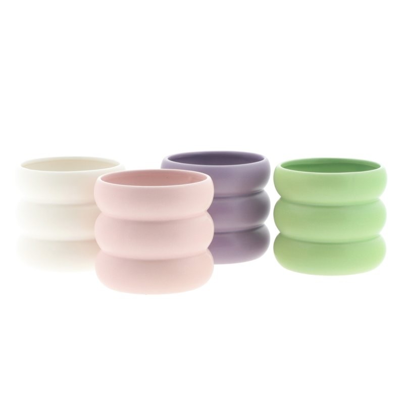 CERAMICA BUBBLES D9,8XH10cm ES9 3 MODELS