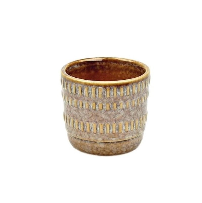 CERAMICA POT 'DENTE' BLANC CALID ES6