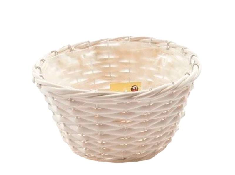 CISTELLA TON BLANC D30cm H14cm