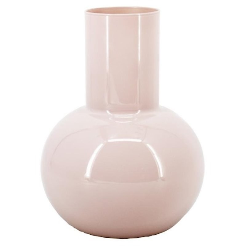 VIDRE GERRO MAUREEN D8/20 H24cm ROSA PASTEL