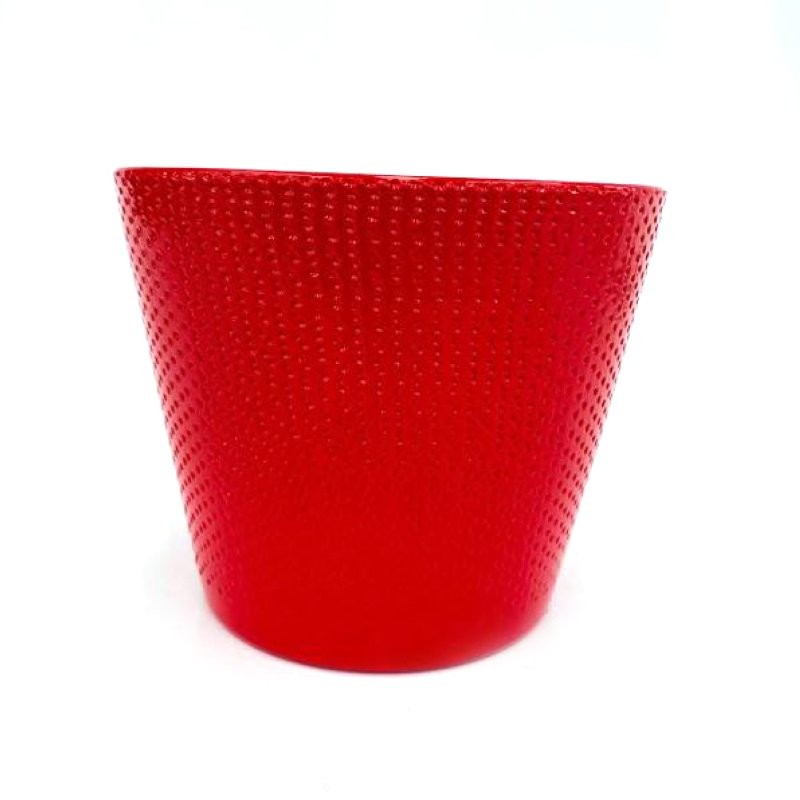 CERAMICA TEST D17.5 H14cm VERMELL CIRERA ES10.5