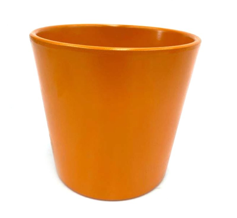 CERAMICA SUNSET TARONJA MAT D13.5 H12.5CM ES12