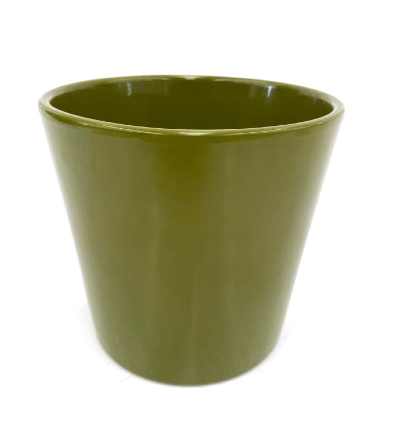 CERAMICA SUNSET VERD OLIVA D13.5 H12.5CM ES12