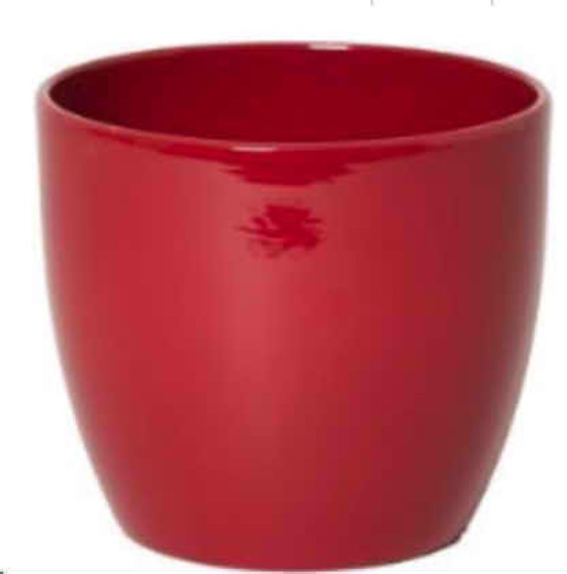 CERAMICA POT BOULE D7.5 H6cm BURDEOS