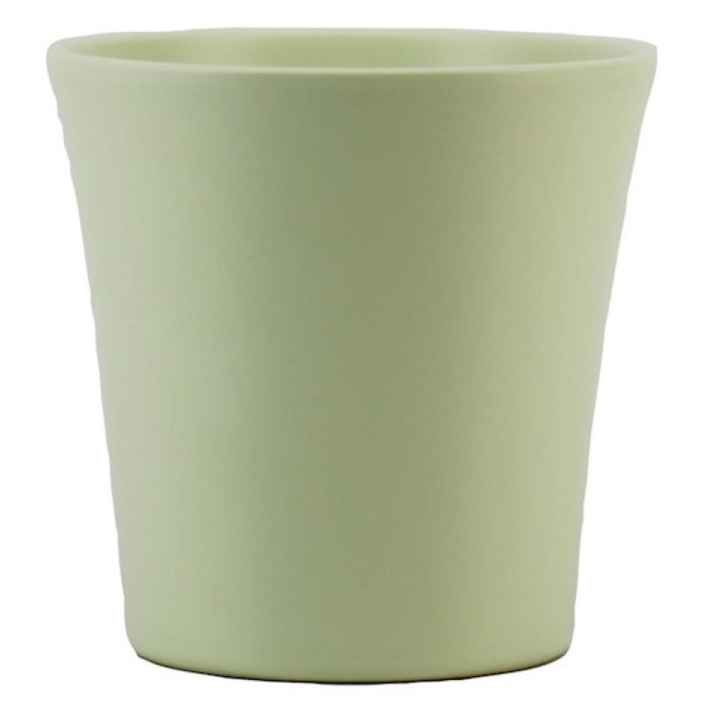 CERAMICA FLOOR VERD CLAR MATE D13.5 H13.3cm ES12