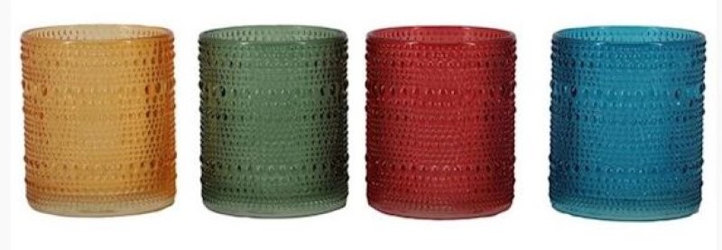 VIDRE CILINDRE BUBBLE D7 H8cm 4ass